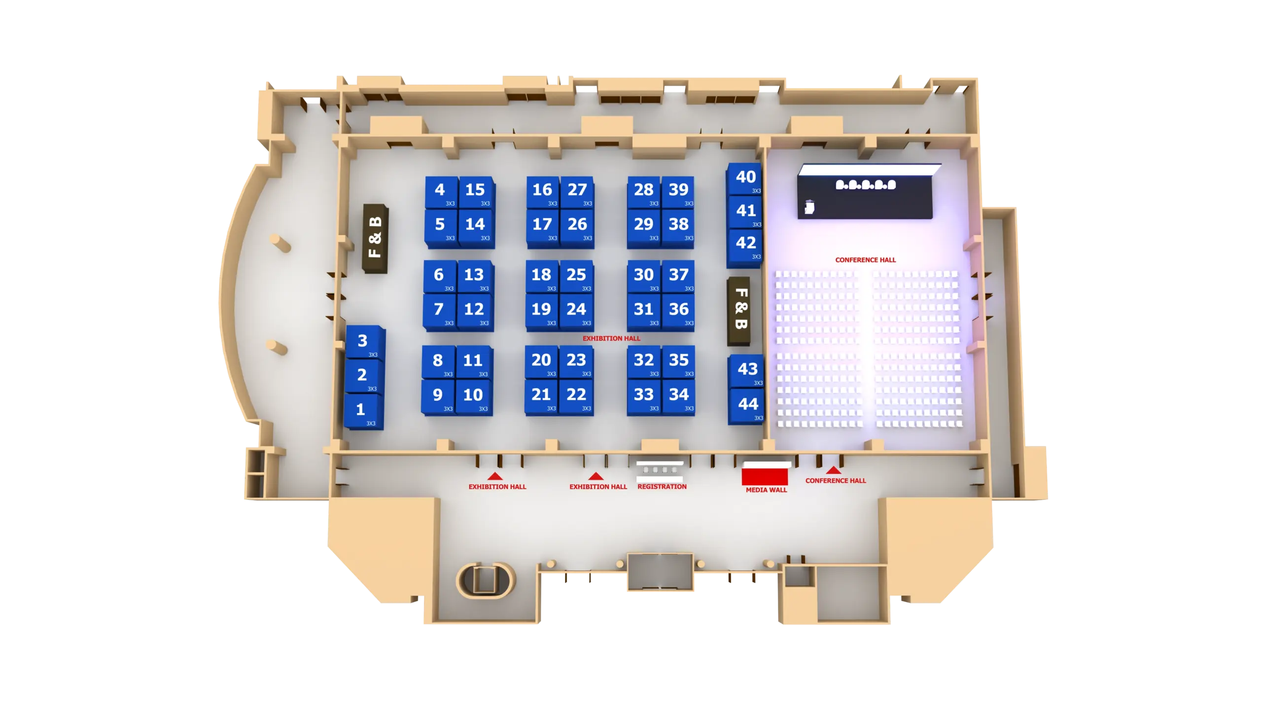 CCDR 2026 floor plan